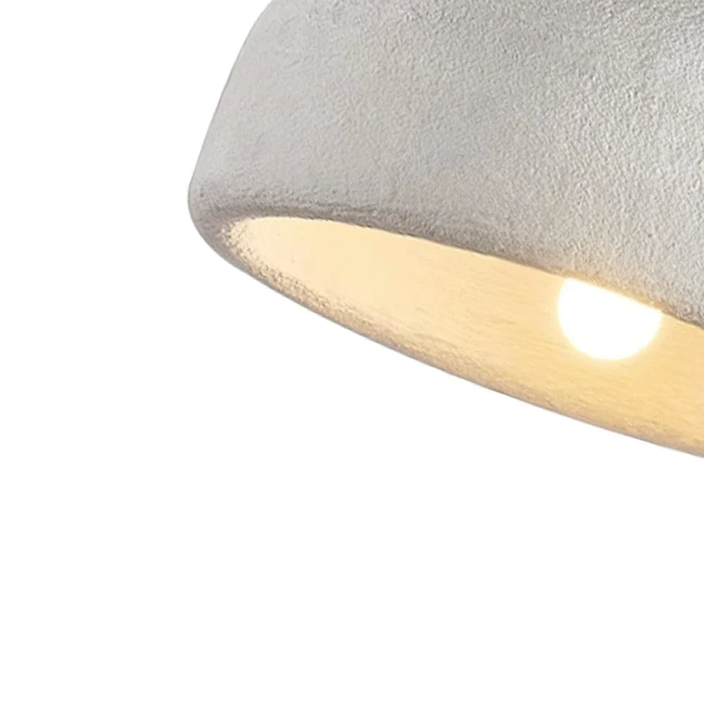 Lampade a sospensione da cucina con moderno design a nuvola, realizzate a mano in polistirene bianco