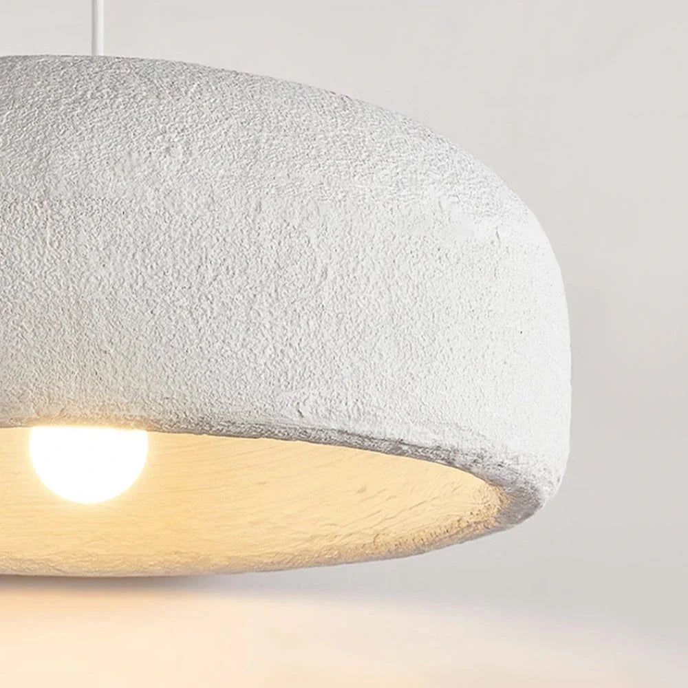 Lampade a sospensione da cucina con moderno design a nuvola, realizzate a mano in polistirene bianco