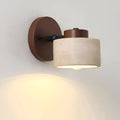 Wall Sconce Lamp with Adjustable Direction and Natural Travertine Stone for Reading