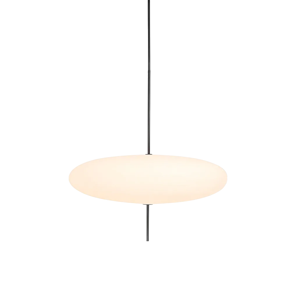 Pendant Light with Geometric Bauhaus Design and Soft Ambient Glow