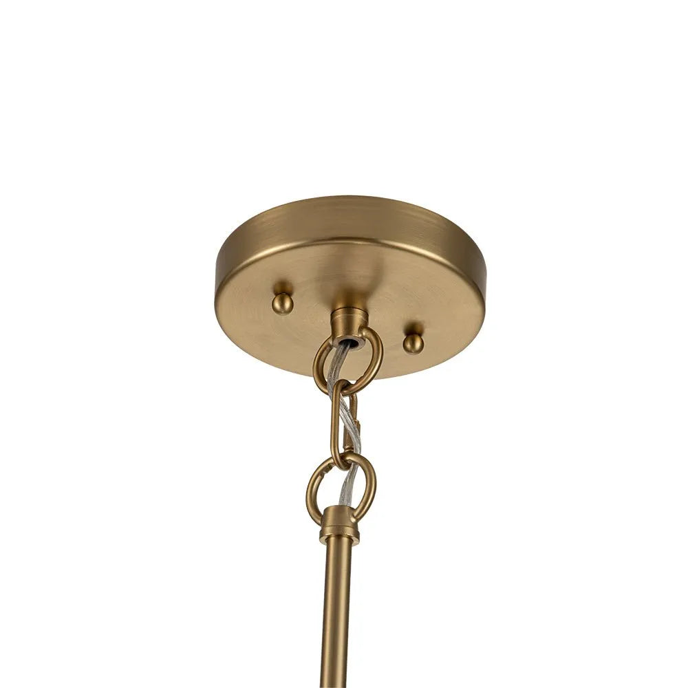 Pendelleuchte mit sanduhrförmigem Schirm aus geflochtenem Seil und Metalldetails