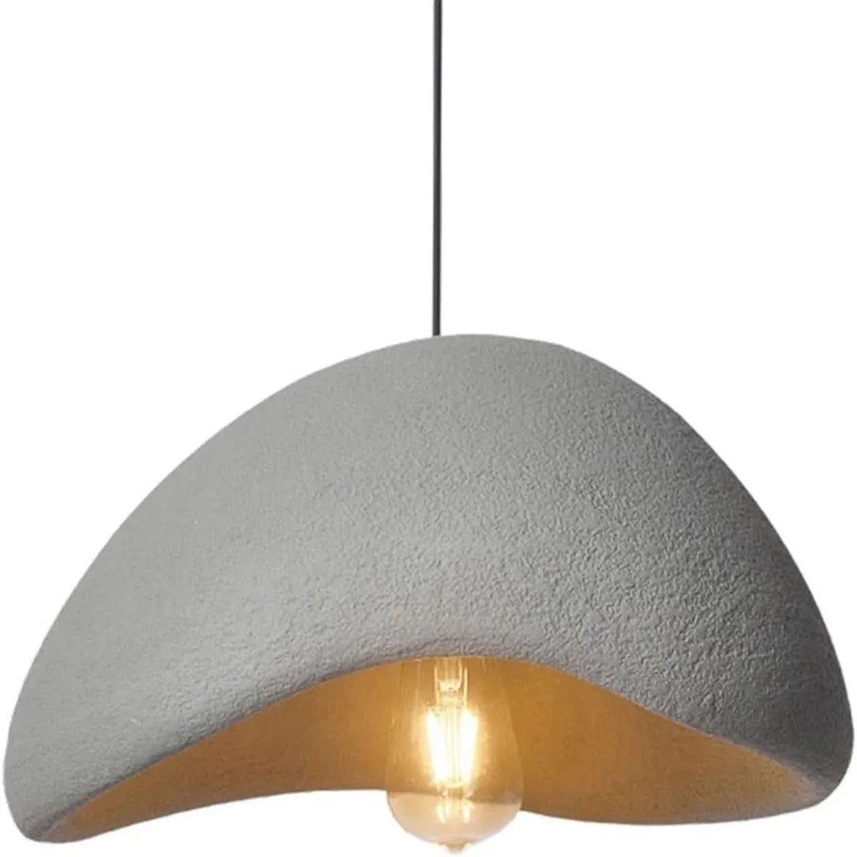 Suspension au design sculptural de nuage et à l’éclairage doux et diffus