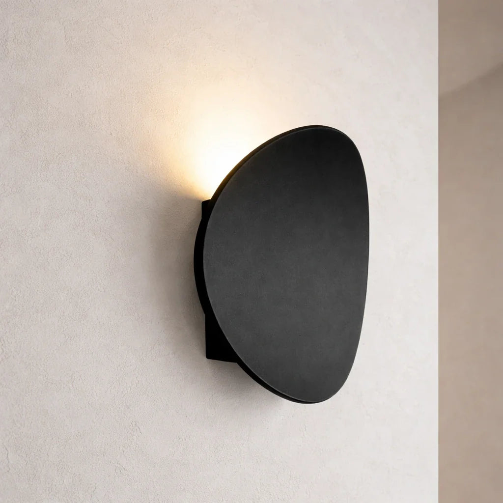Lounge Wall Lights with Curved LED Modern Design and Warm Illumination