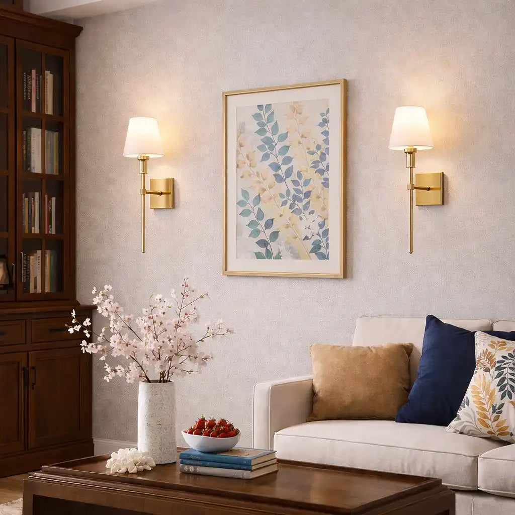 Wireless Wall Sconce with Rechargeable Battery and Modern LED Design 2-Pack