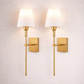 Wireless Wall Sconce with Rechargeable Battery and Modern LED Design 2-Pack
