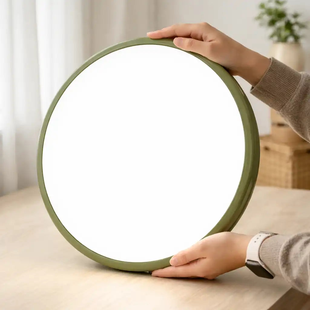 Plafonnier de cuisine avec tête à DEL réglable et design nordique minimaliste