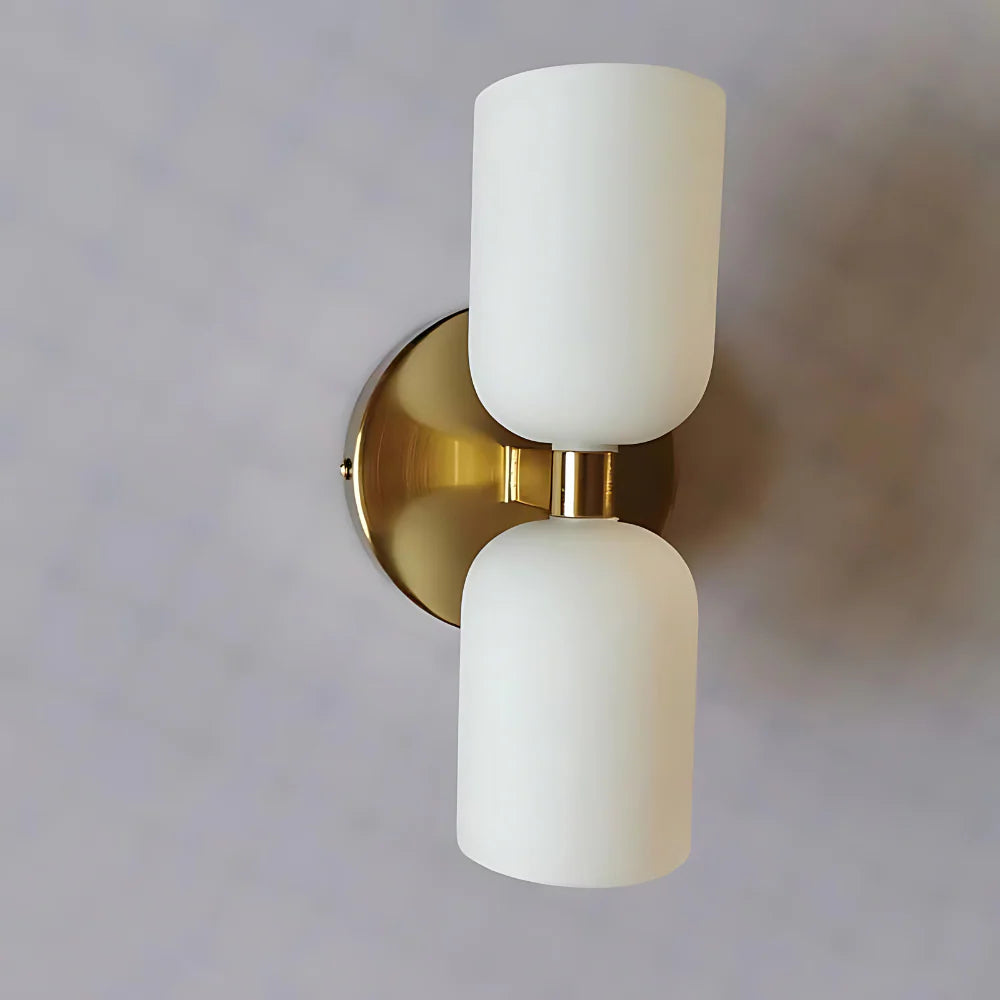 Lampe murale avec diffusion acrylique vers le haut et vers le bas, éclairage moderne