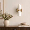 Lampe murale avec diffusion acrylique vers le haut et vers le bas, éclairage moderne