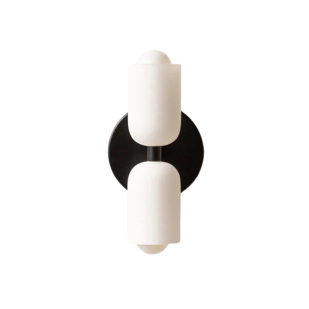 Lampe murale avec diffusion acrylique vers le haut et vers le bas, éclairage moderne