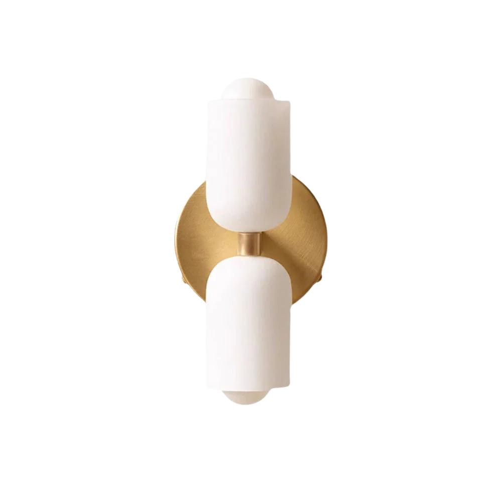 Lampe murale avec diffusion acrylique vers le haut et vers le bas, éclairage moderne