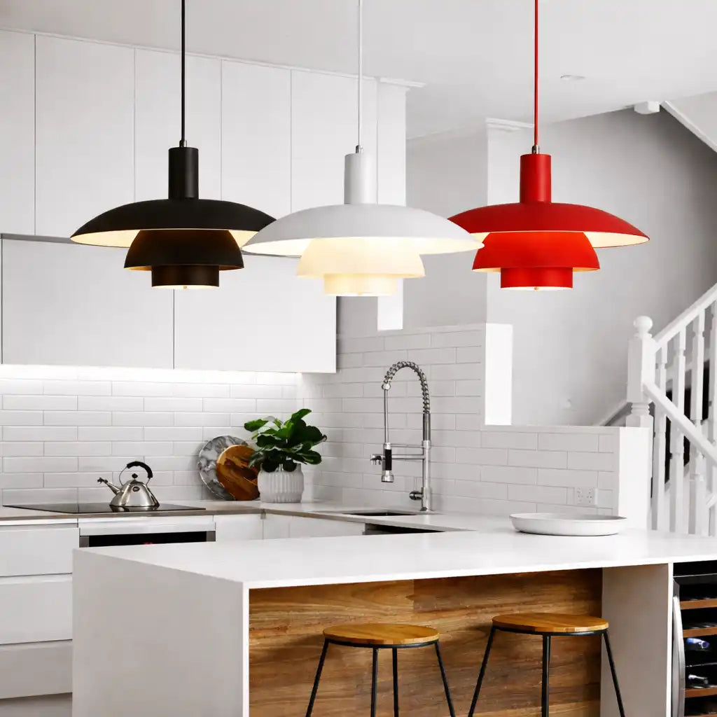 Haven minimalistische Metall-Pendelleuchte im skandinavischen Stil