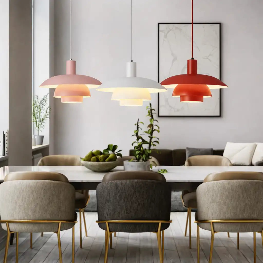 Haven minimalistische Metall-Pendelleuchte im skandinavischen Stil