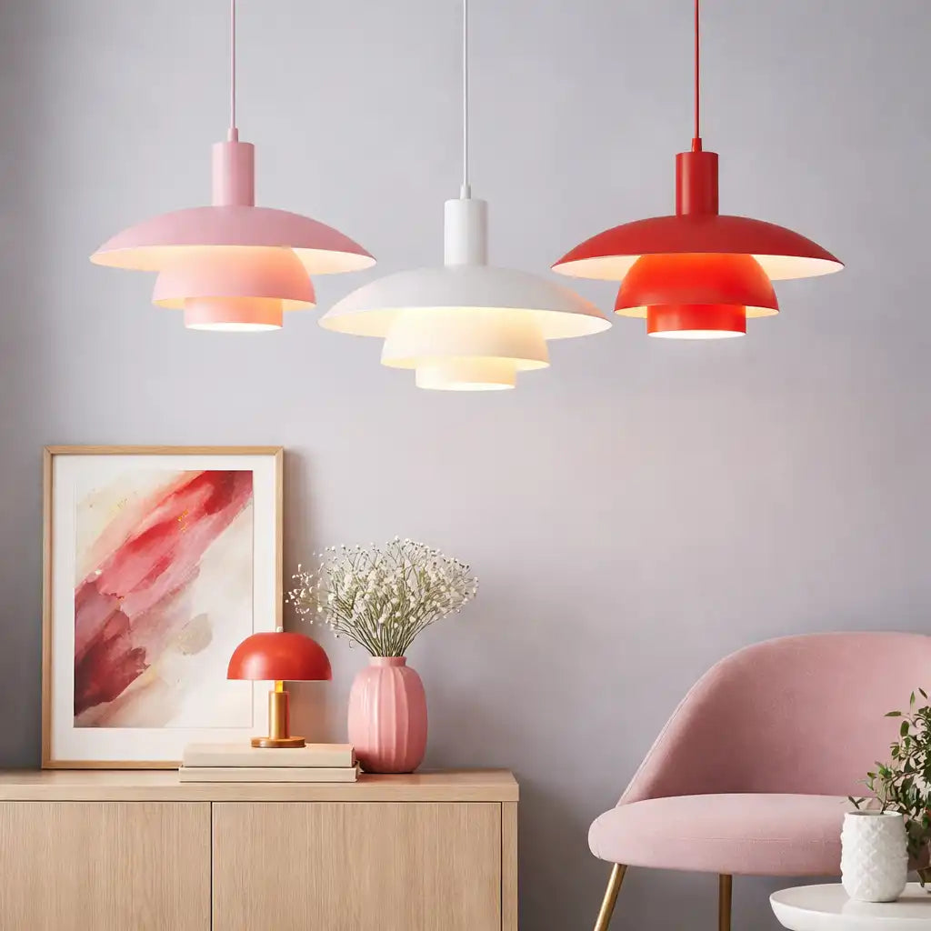 Haven minimalistische Metall-Pendelleuchte im skandinavischen Stil