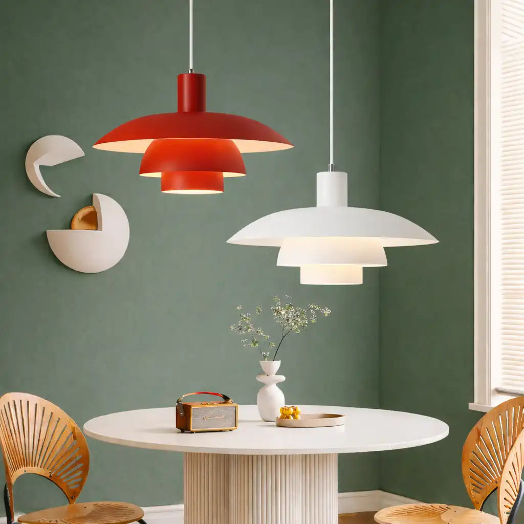 Haven minimalistische Metall-Pendelleuchte im skandinavischen Stil