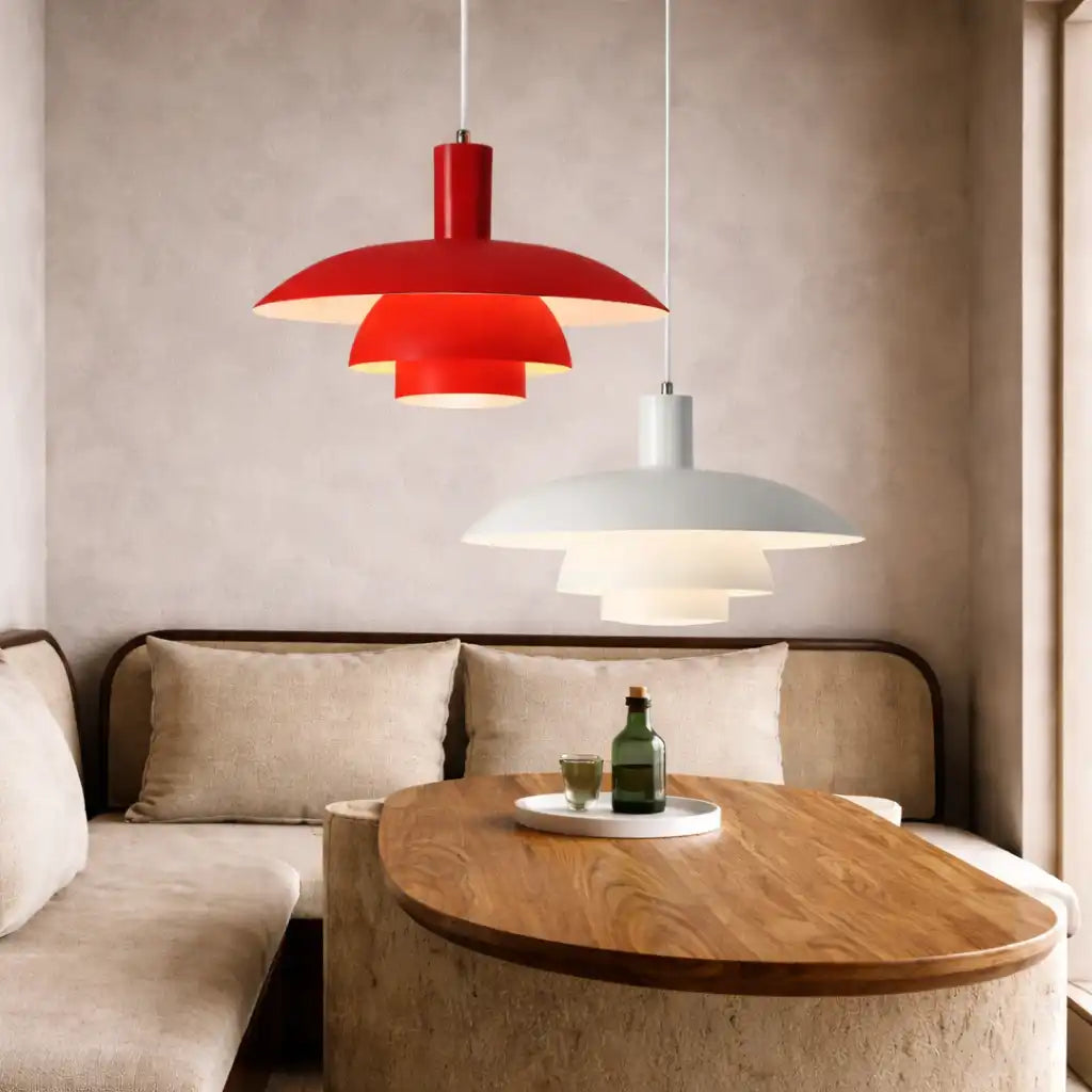Haven minimalistische Metall-Pendelleuchte im skandinavischen Stil
