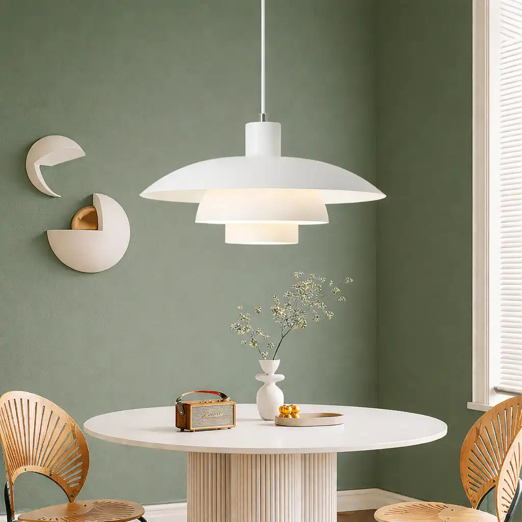 Haven minimalistische Metall-Pendelleuchte im skandinavischen Stil