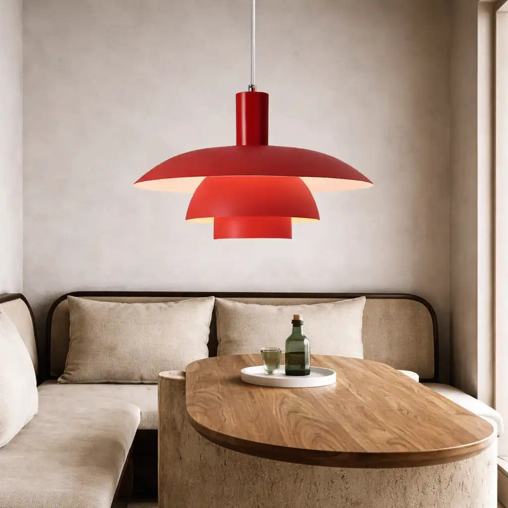 Haven minimalistische Metall-Pendelleuchte im skandinavischen Stil