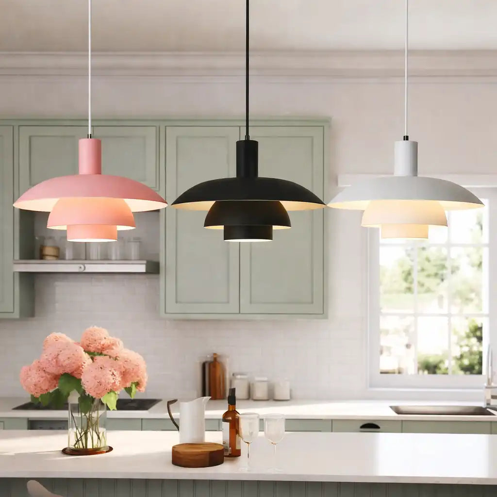 Haven minimalistische Metall-Pendelleuchte im skandinavischen Stil