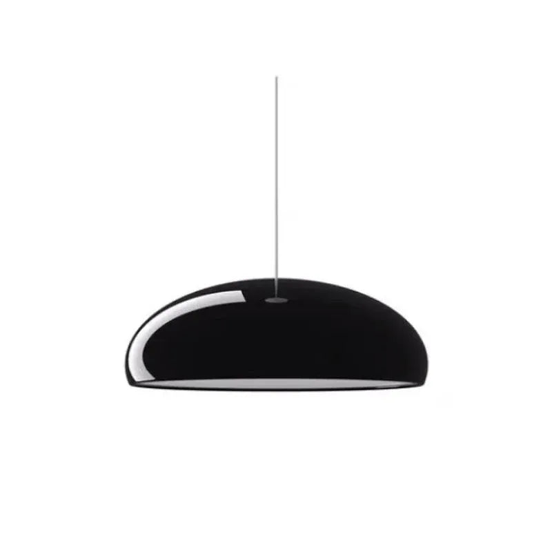 Suspension au design sculptural en forme de dôme avec LED intégrée, pour la salle à manger ou l’îlot de cuisine
