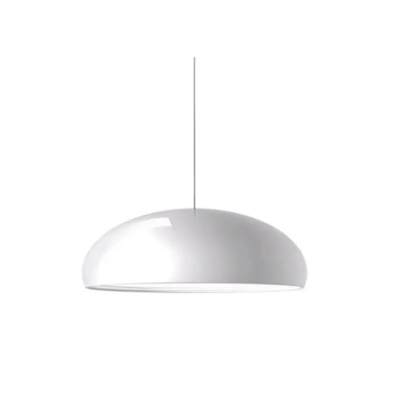 Lámpara colgante con diseño escultural de cúpula e iluminación LED integrada para el comedor y la isla de cocina