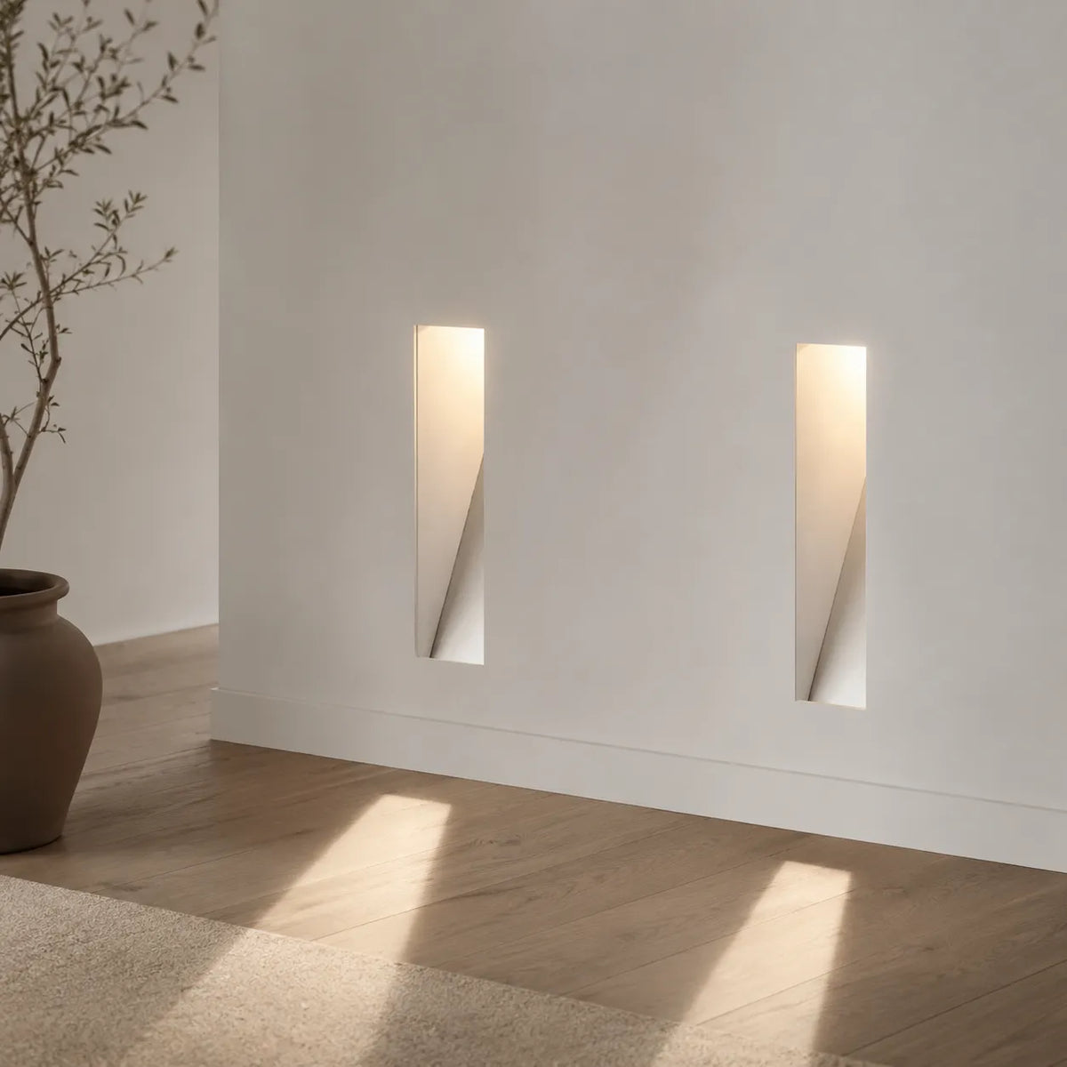 Wall Sconce Lighting with Motion LED Recessed Frameless Design