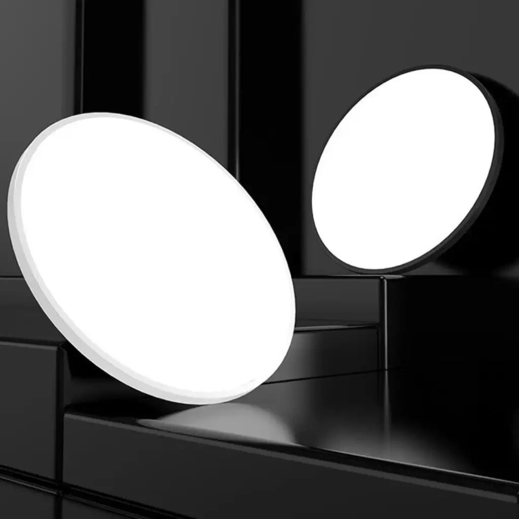 LED Oyster Light Ultra Slim Round Flush Mount Ceiling Light for Bedroom Kitchen Hallway
