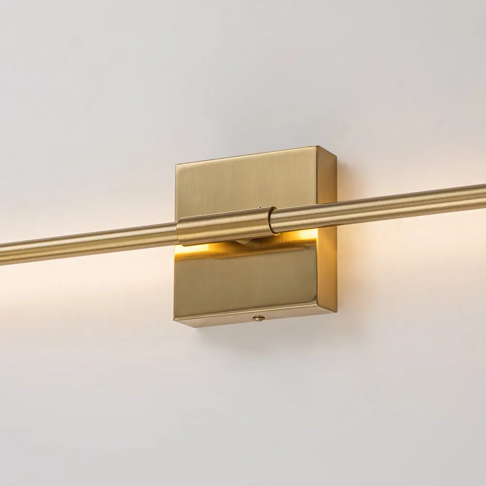 Wall Sconce Lighting with Slim Linear LED Bar and Horizontal Vertical Mounting