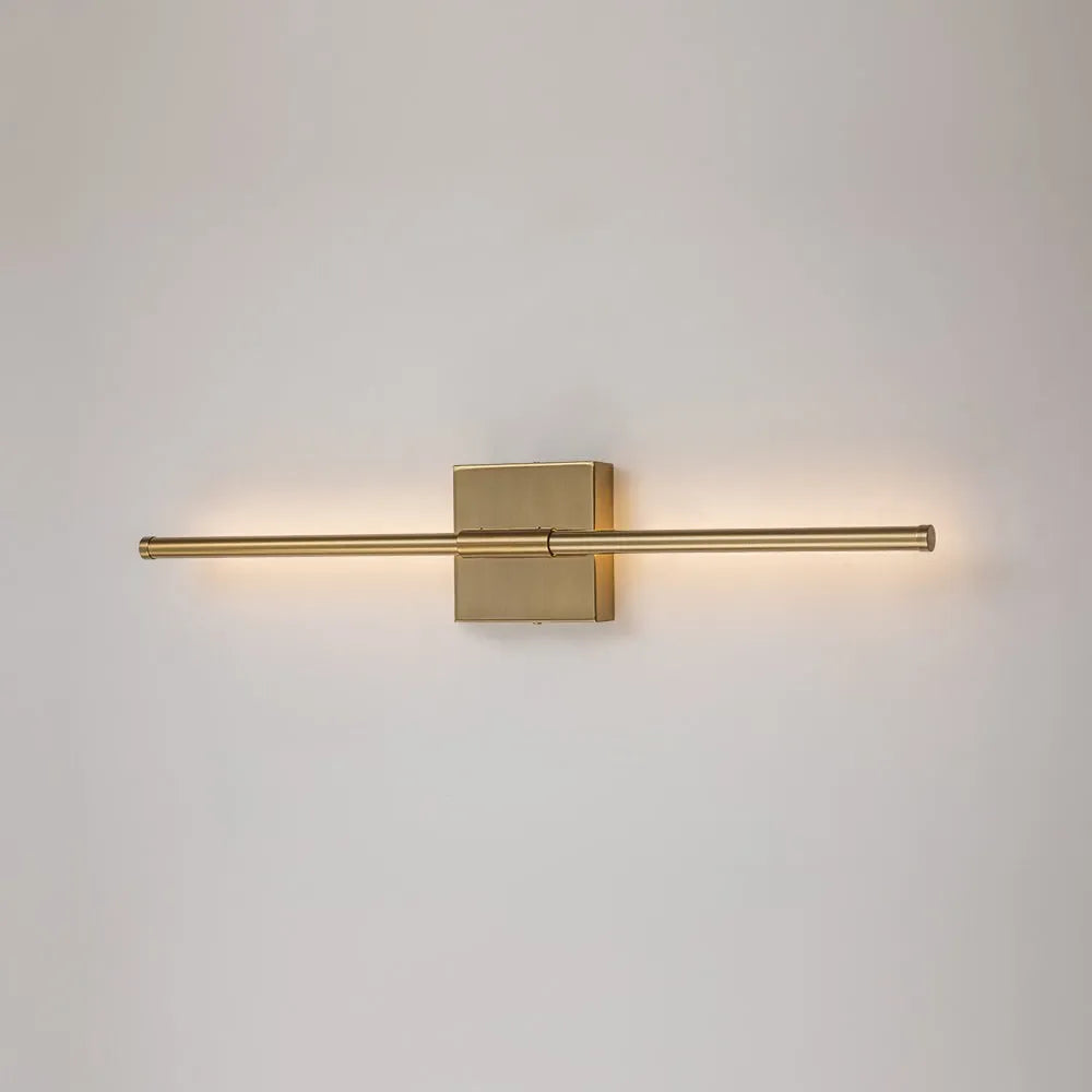 Wall Sconce Lighting with Slim Linear LED Bar and Horizontal Vertical Mounting