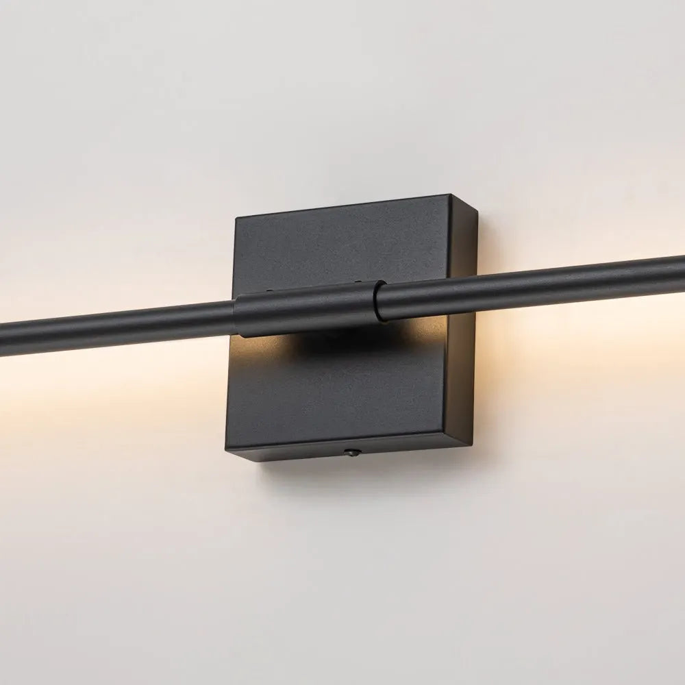 Wall Sconce Lighting with Slim Linear LED Bar and Horizontal Vertical Mounting
