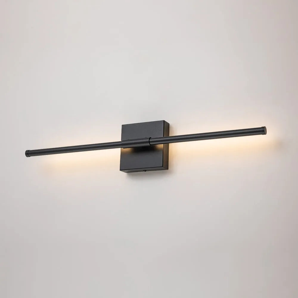 Wall Sconce Lighting with Slim Linear LED Bar and Horizontal Vertical Mounting
