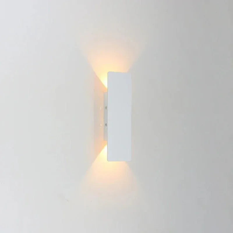 Minimalistische Aluminium-LED-Außenwandleuchte IP65 „Linden“