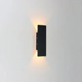 Minimalistische Aluminium-LED-Außenwandleuchte IP65 „Linden“