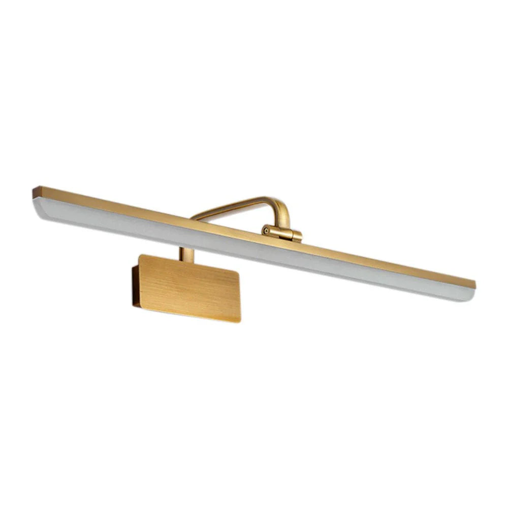 LED Bathroom Vanity Light Fixtures with Adjustable Arms and Modern Design