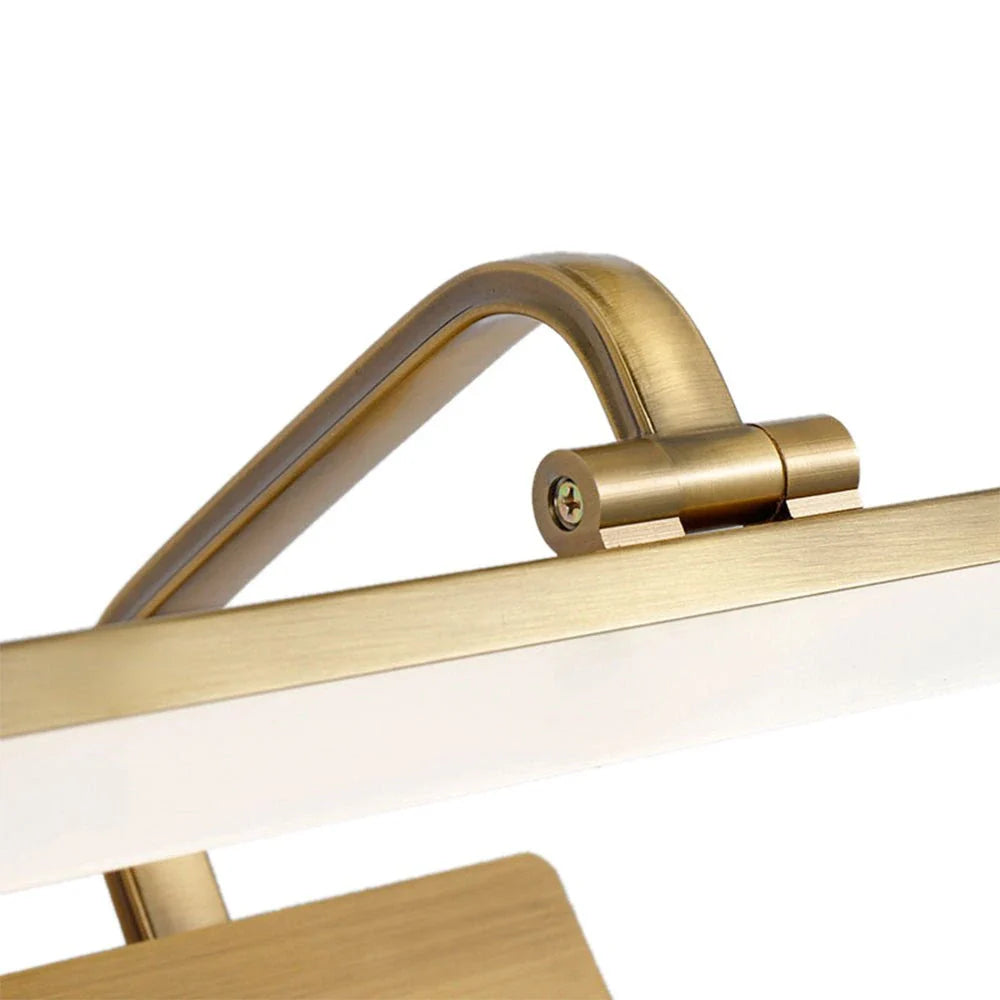 LED Bathroom Vanity Light Fixtures with Adjustable Arms and Modern Design
