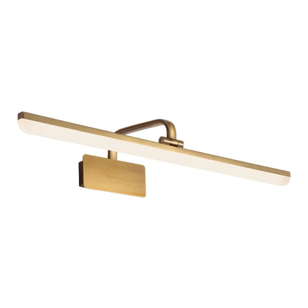 LED Bathroom Vanity Light Fixtures with Adjustable Arms and Modern Design
