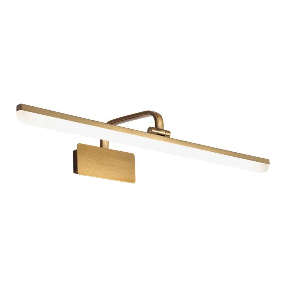 LED Bathroom Vanity Light Fixtures with Adjustable Arms and Modern Design