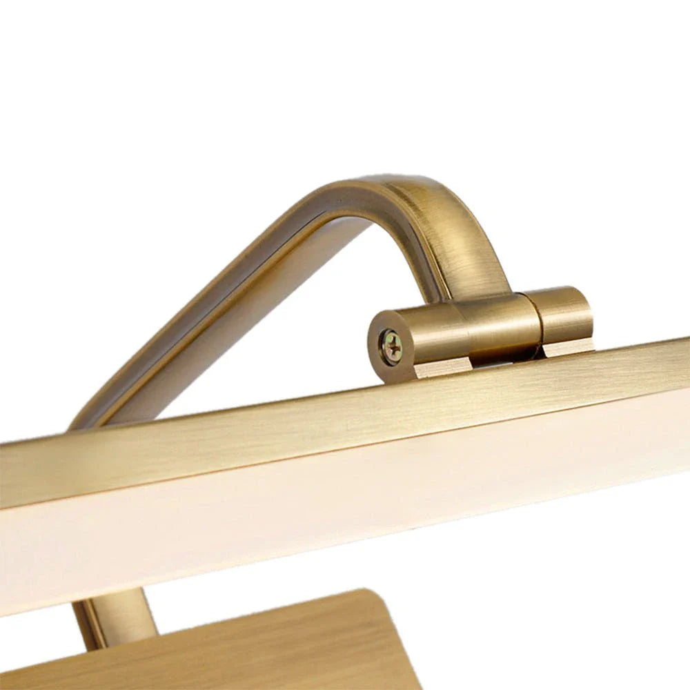 LED Bathroom Vanity Light Fixtures with Adjustable Arms and Modern Design