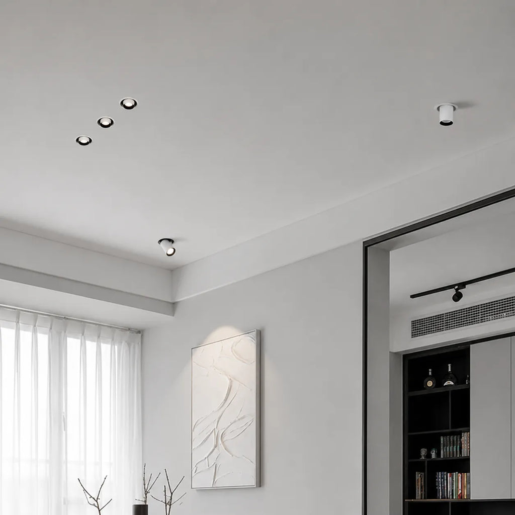 Recessed Can Lights LED Ceiling Downlight with Adjustable Color Temperature and Dimmable Options