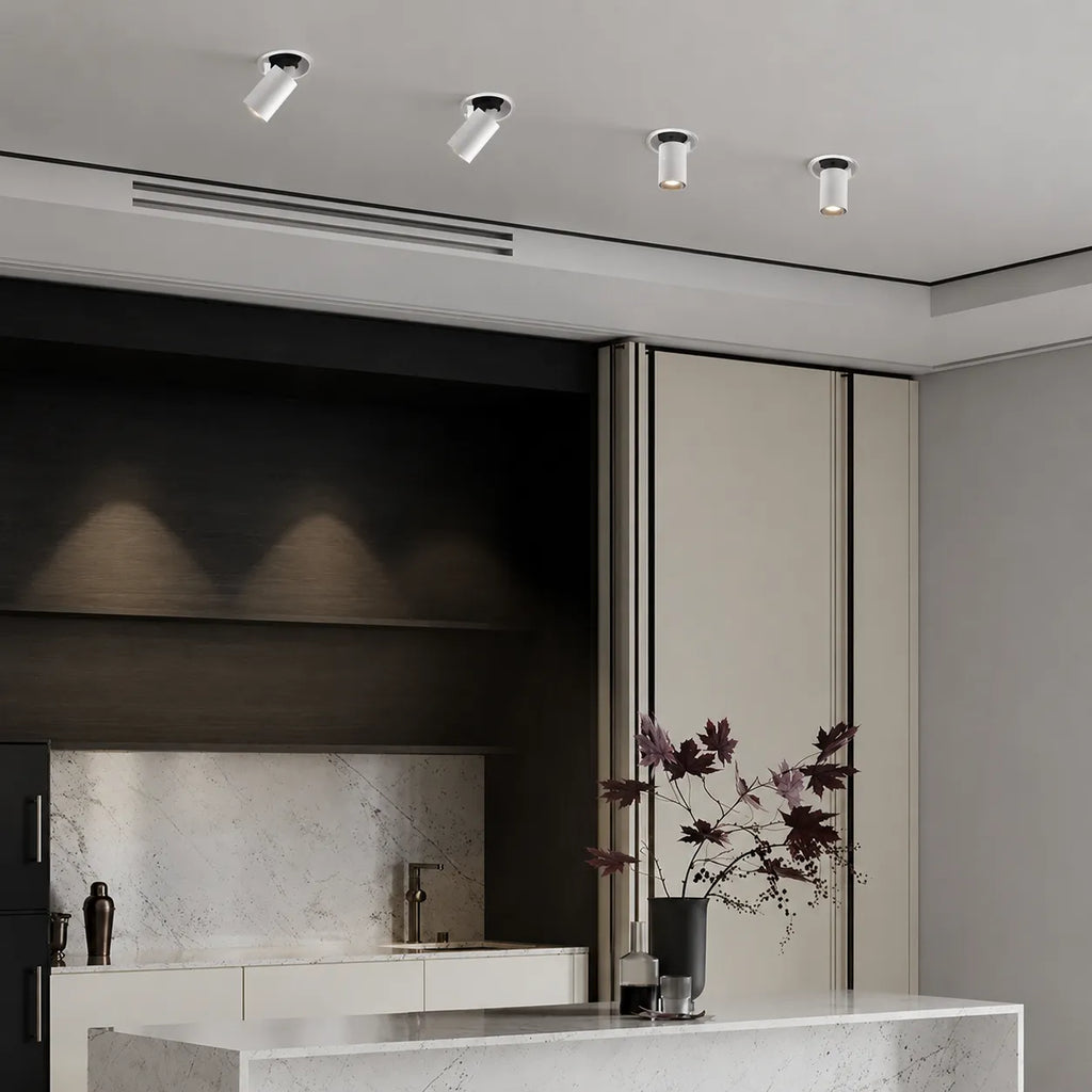 Recessed Can Lights LED Ceiling Downlight with Adjustable Color Temperature and Dimmable Options
