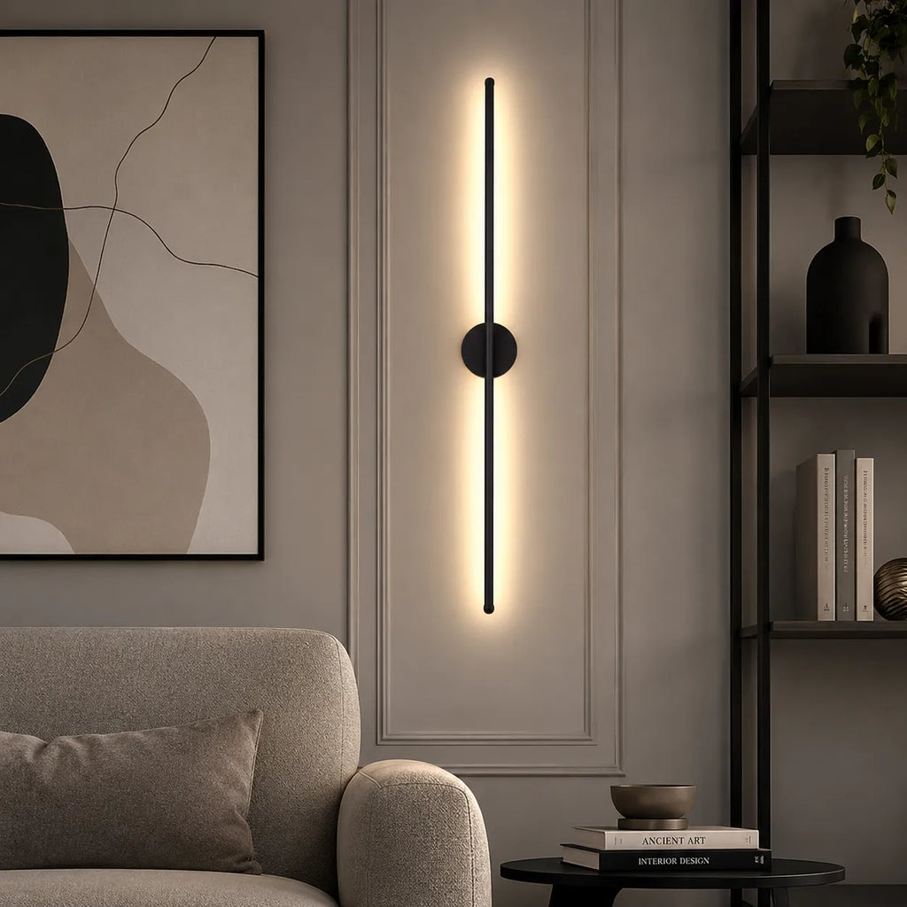 Minimalistische Aluminium-LED-Wandleuchte „Ayla“