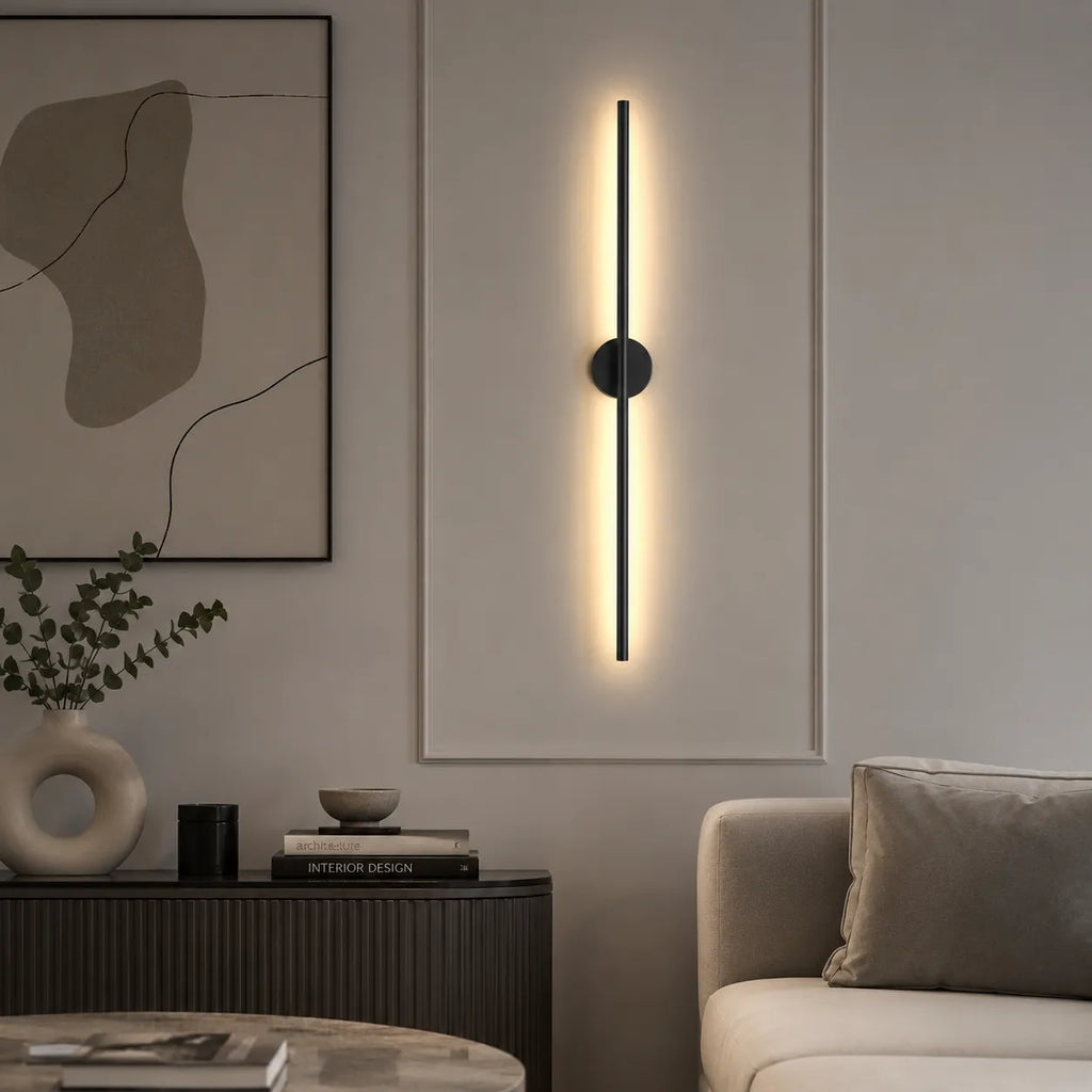 Minimalistische Aluminium-LED-Wandleuchte „Ayla“