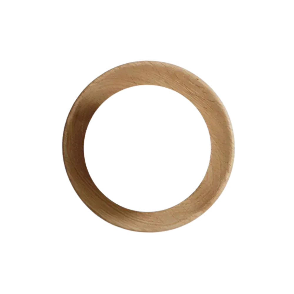 Wandleuchte mit integrierter LED, natürlichem Messing und minimalistischem Design
