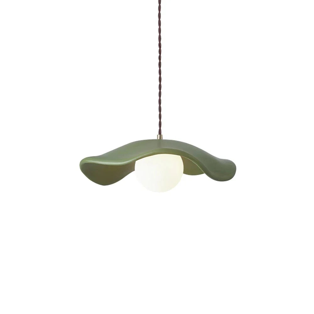 Pendelleuchte mit skulpturalem Design aus Kunstharz und verstellbarer Aufhängung für das Esszimmer