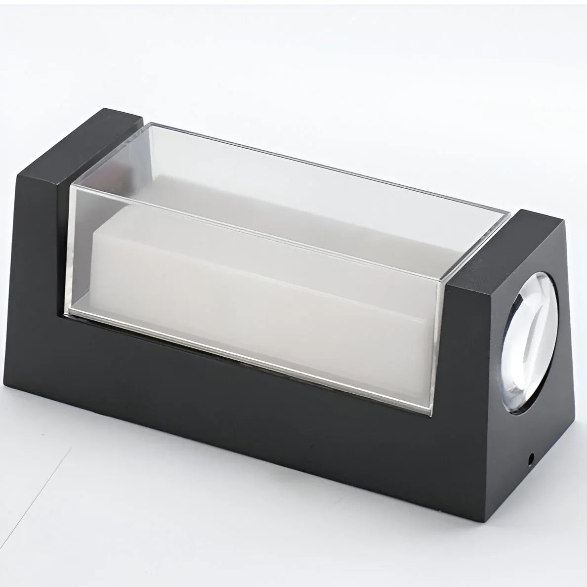 Outdoor Wall Sconce with Frosted Acrylic Diffuser and Up Down LED Illumination