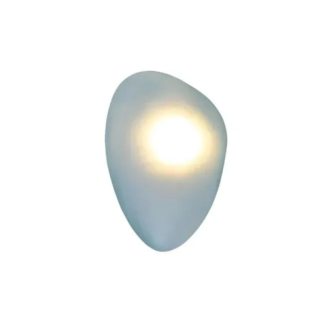Wandleuchte mit Buntglas und integrierter LED für Schlafzimmer, Wohnzimmer und Flur