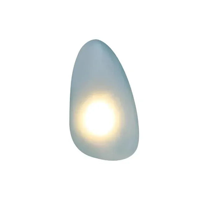 Wandleuchte mit Buntglas und integrierter LED für Schlafzimmer, Wohnzimmer und Flur