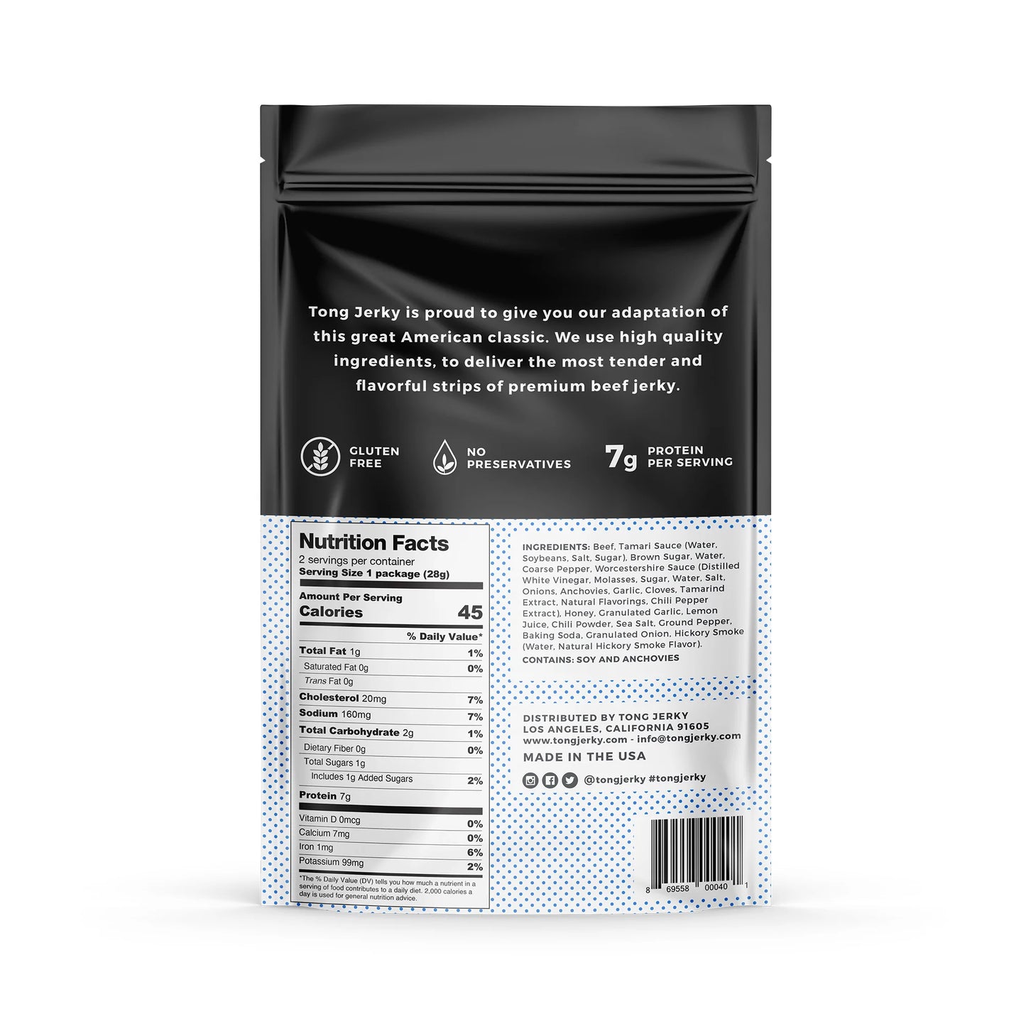 Peppered Sea Salt Jerky