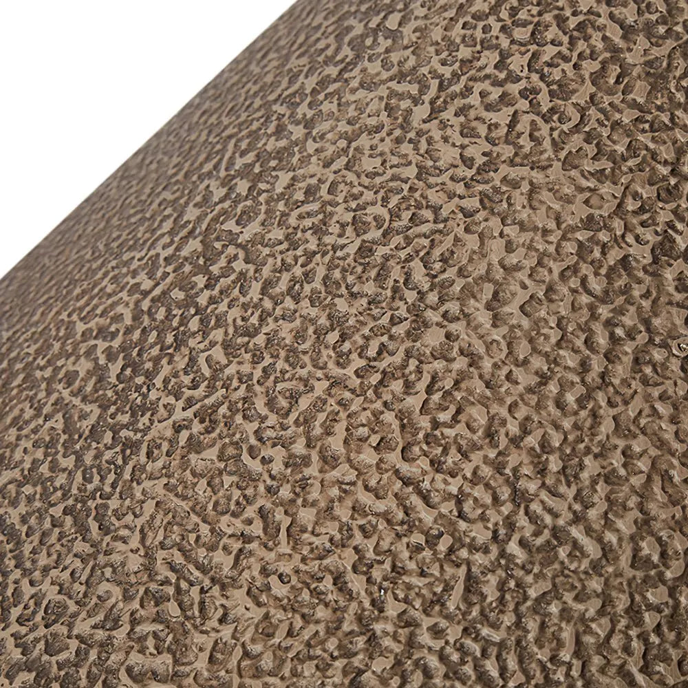 Pendelleuchte mit handbemaltem Metallschirm in Kegelform und verstellbarem Kabel