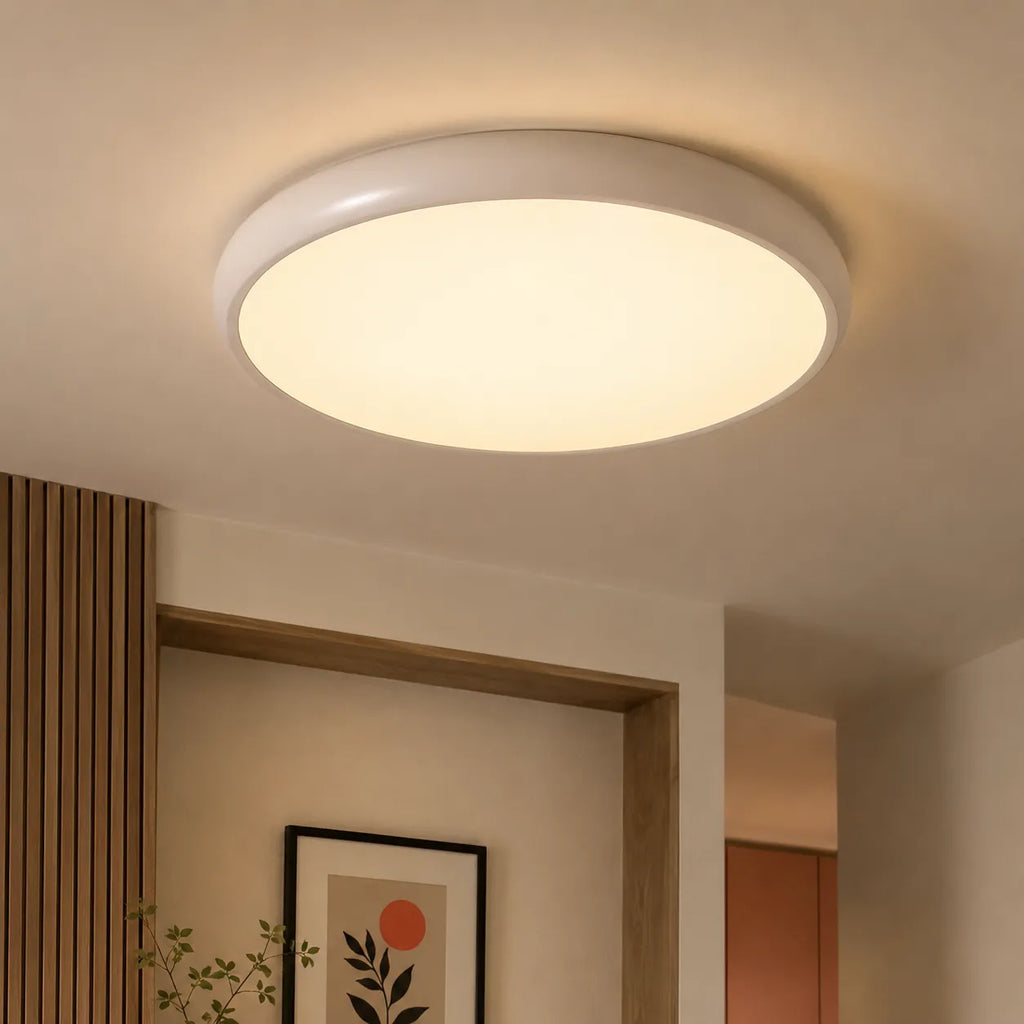 Ultraflache runde LED-Deckenleuchte für Schlafzimmer und Wohnzimmer
