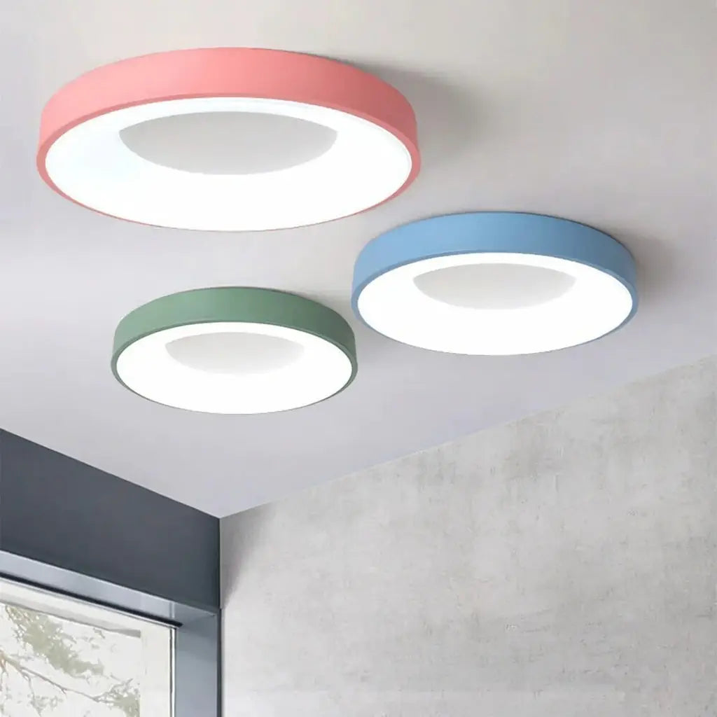 LED-Deckenleuchte mit offenem Ringdesign für Schlafzimmer und Flur